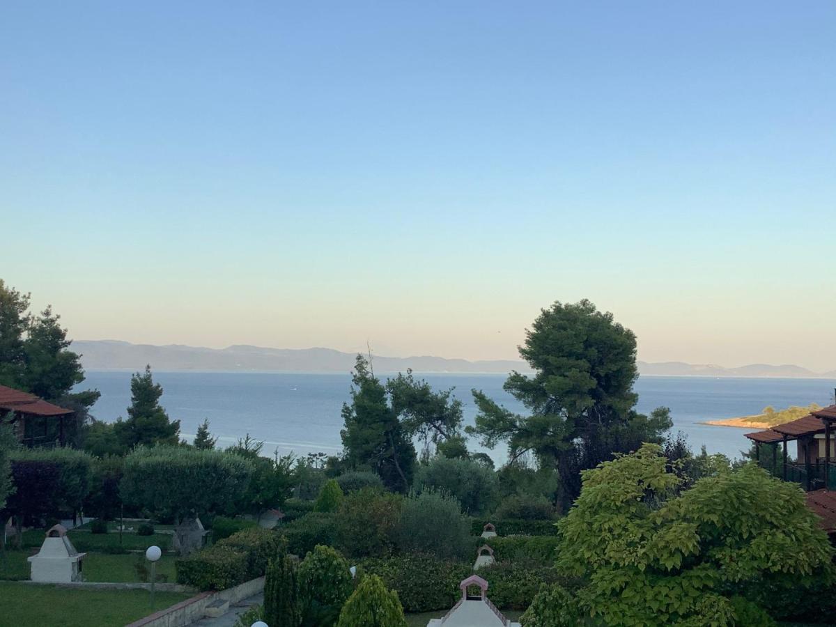 Amazing Villa With Views Sea In Paliouri Eksteriør billede