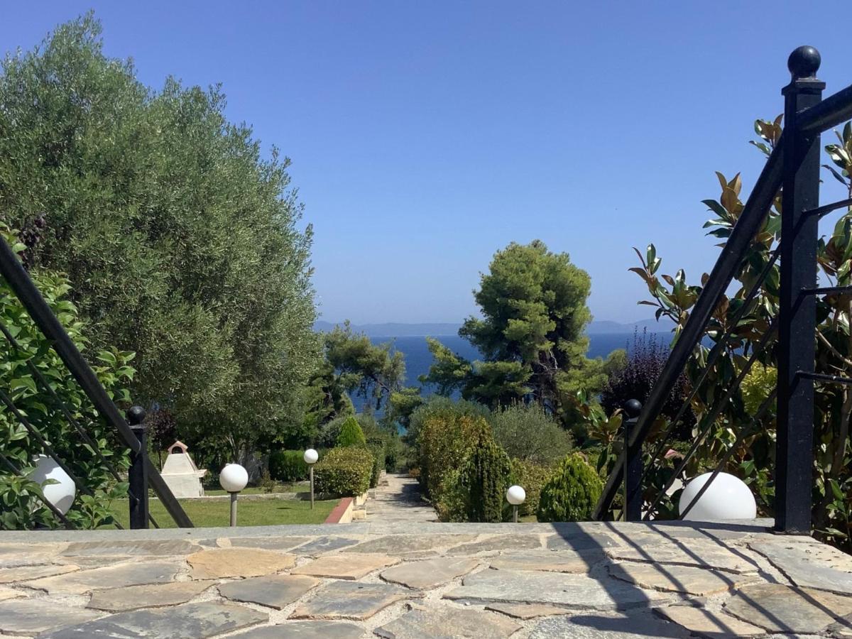 Amazing Villa With Views Sea In Paliouri Eksteriør billede
