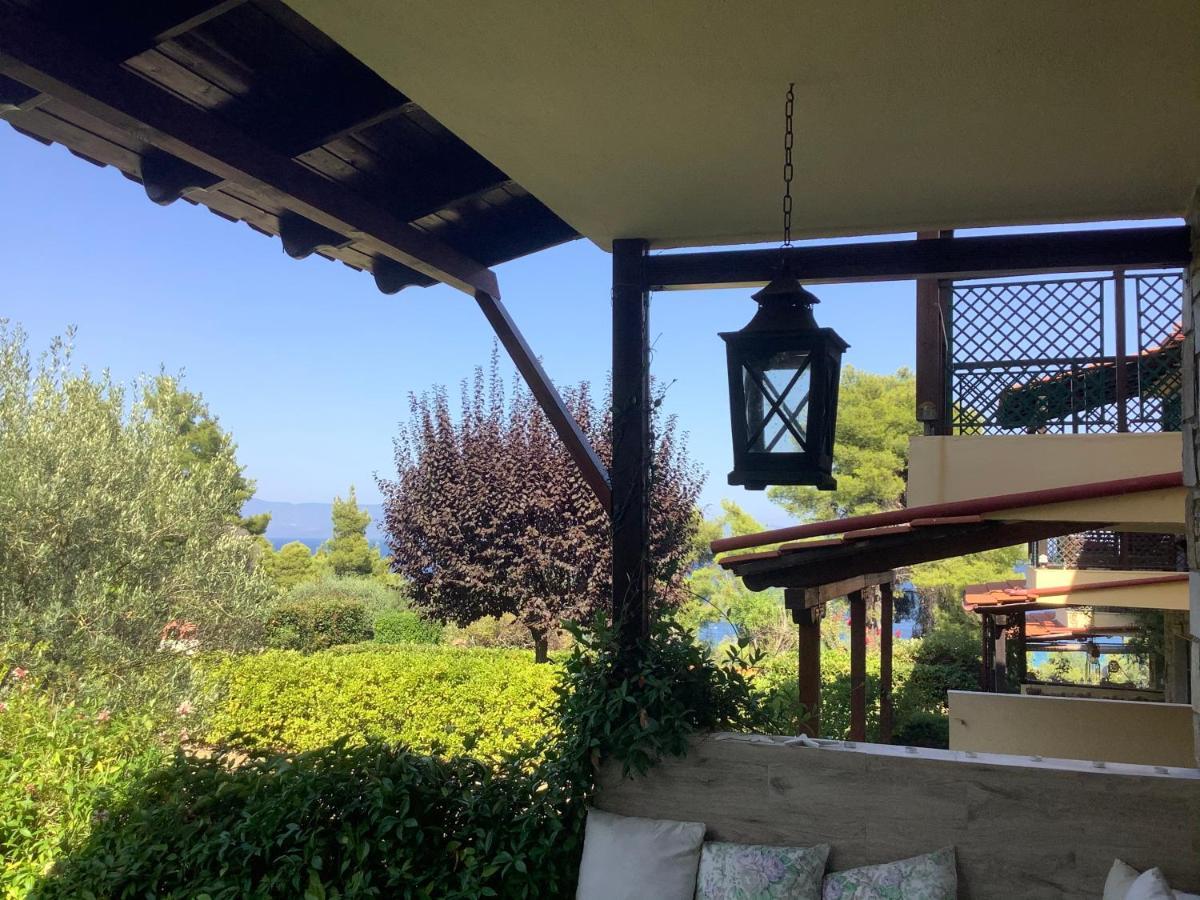 Amazing Villa With Views Sea In Paliouri Eksteriør billede