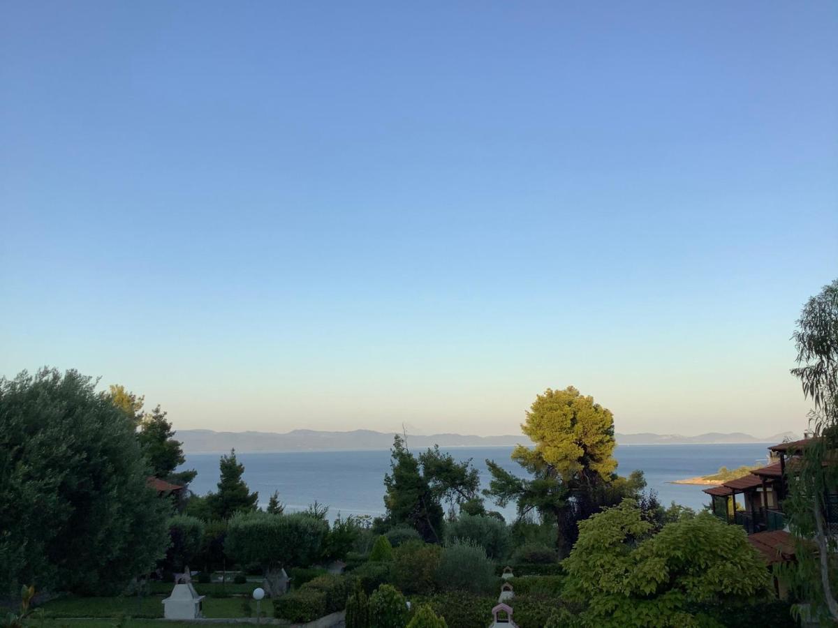 Amazing Villa With Views Sea In Paliouri Eksteriør billede