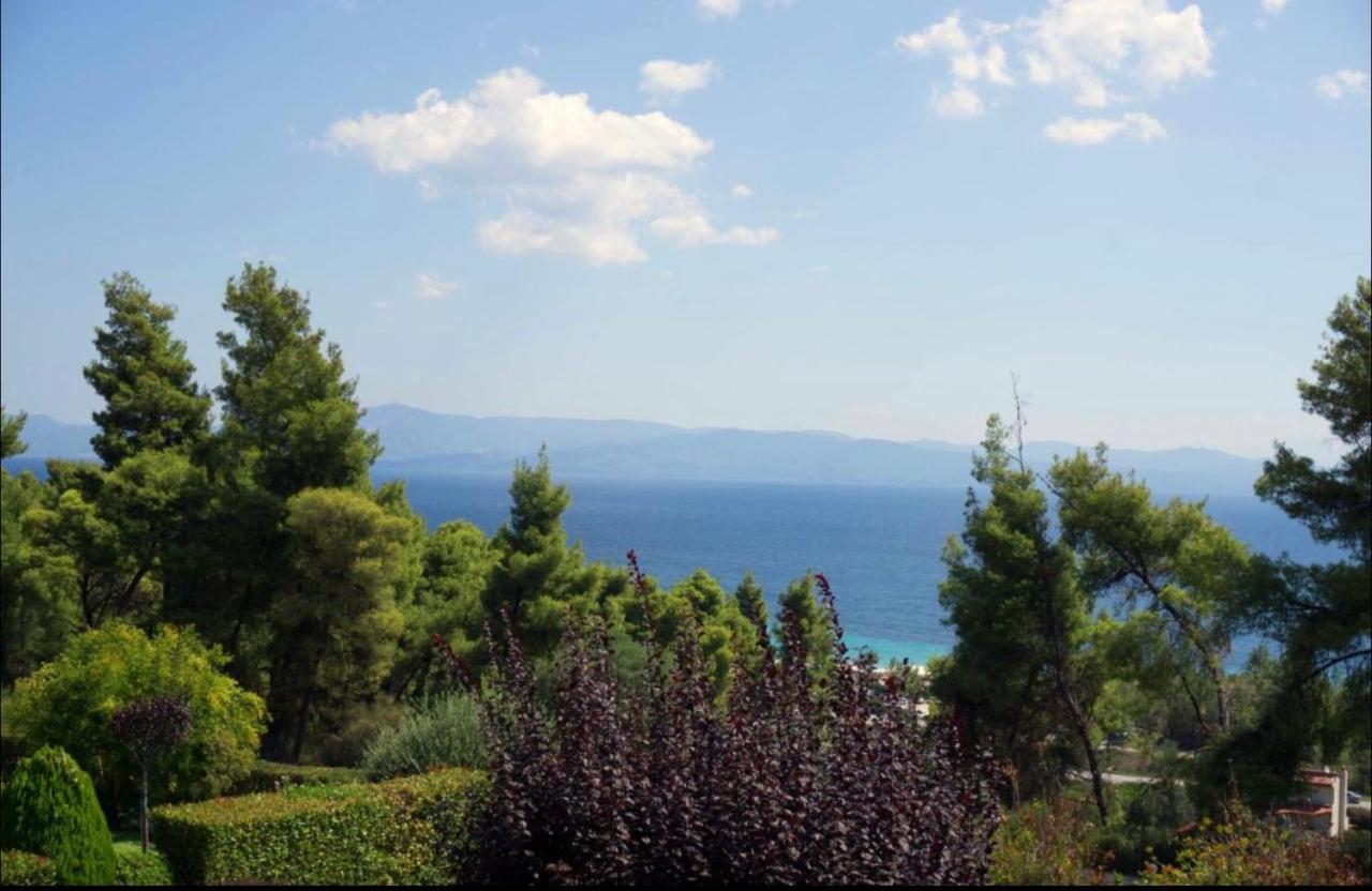 Amazing Villa With Views Sea In Paliouri Eksteriør billede