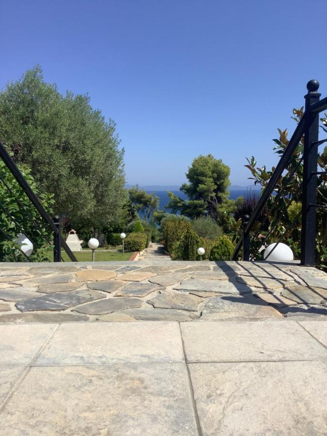 Amazing Villa With Views Sea In Paliouri Eksteriør billede